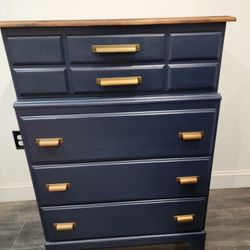 Vintage Wood Dresser