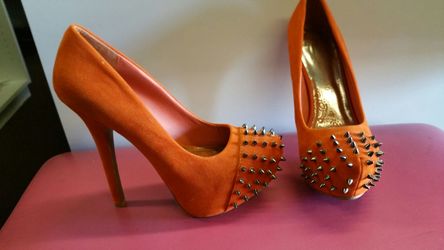 Size 8.5 spike heels