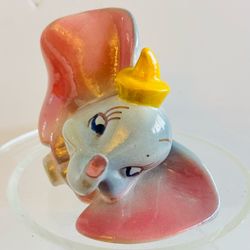 Vintage 1940s Dumbo Figurine Ceramic Shaw American Pottery Walt Disney Figure