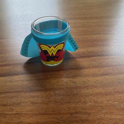 Wonder Woman Shot Glass With Cape