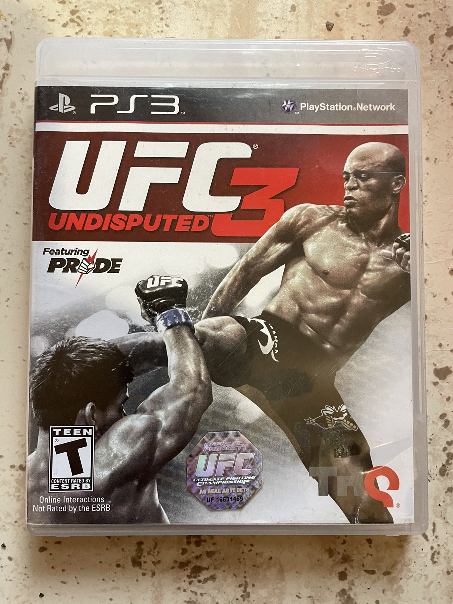 UFC Undisputed 3 PlayStation Game PS3