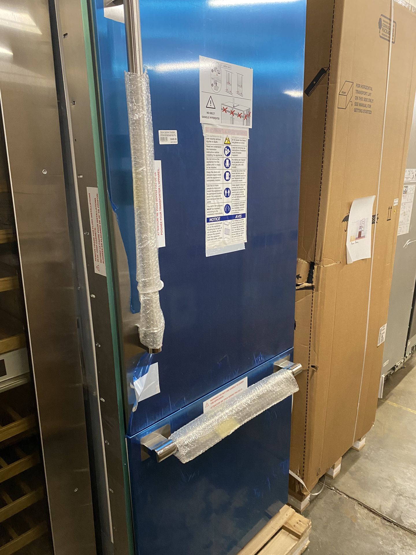 30 Inch Built-In Bottom Mount Smart Refrigerator