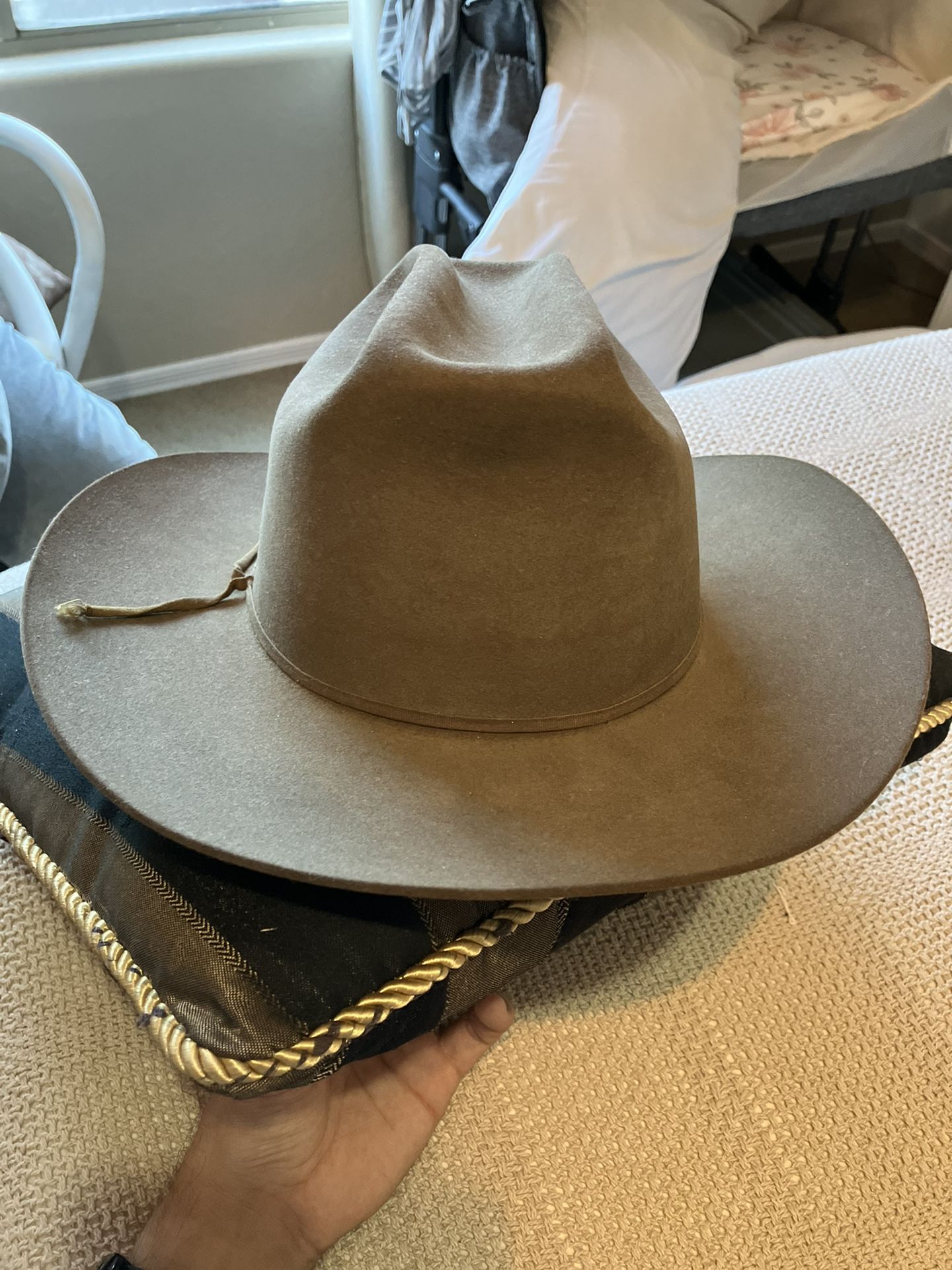 帽子 40s VINTAGE RESISTOL OPEN ROAD 7 1/8 40s VINTAGE RESISTOL OPEN ROAD 7 1/8 Resistol Cowboy Hat