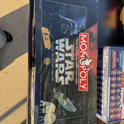 Monopoly Limited Collectors Edition (Star Wars) Cash Only