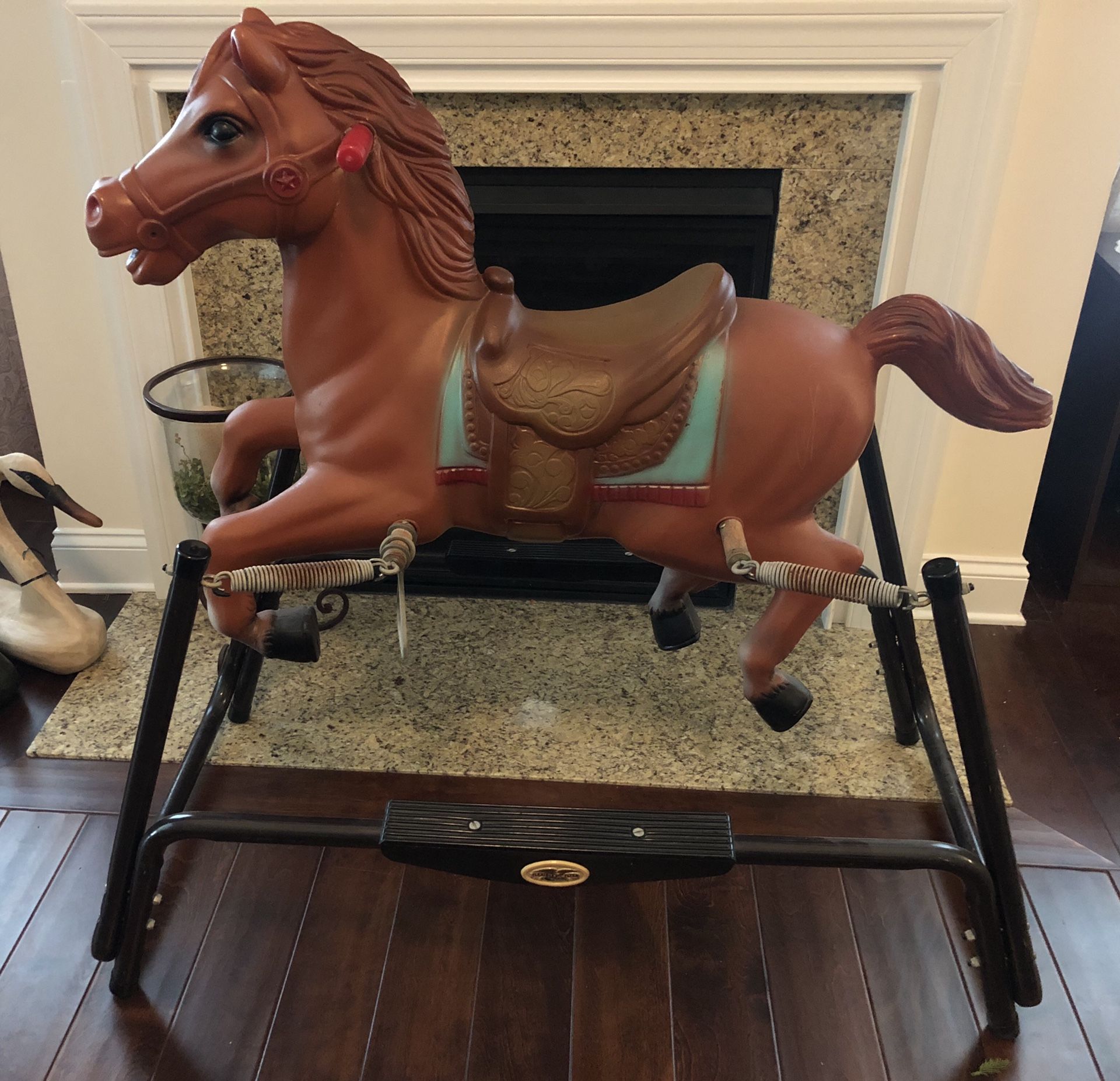 Radio flyer bouncy sales horse weight limit