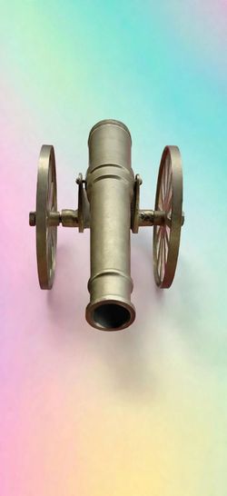 Brass Miniature Cannon Decorative Replica