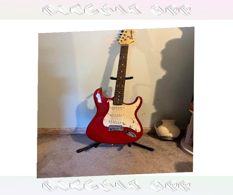 Electric Guitar Jam Out with Top Tier Sound Excellence large clearly