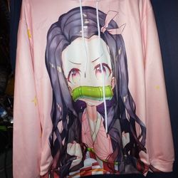 YueSuo  Anime Slayer Hoodie  Large