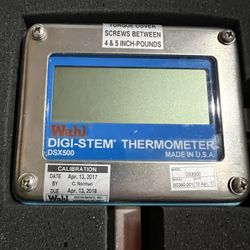 Wahl Digi-stem Thermometers DSX500 - NIB X2