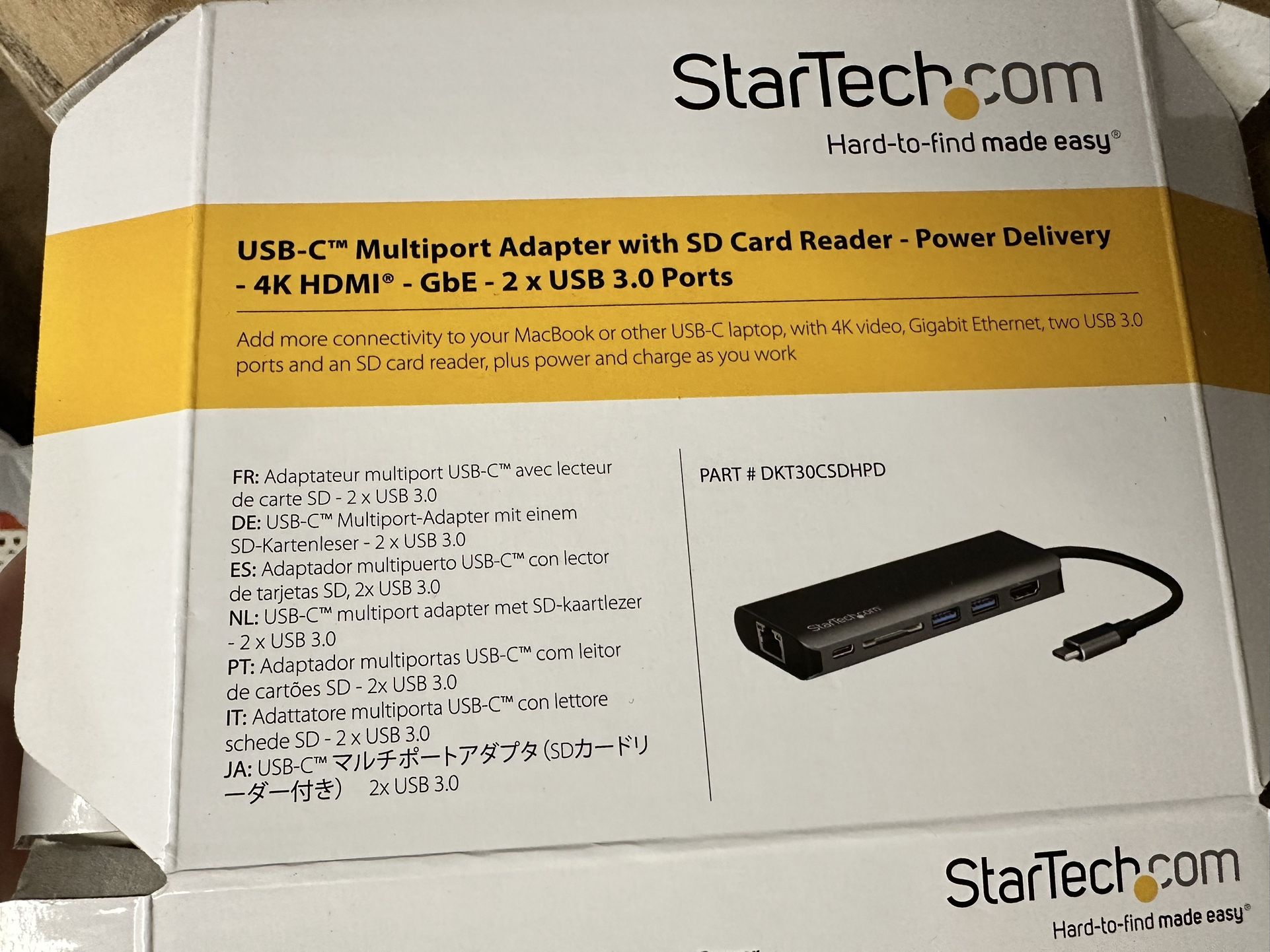 startech usb c multiport adapter