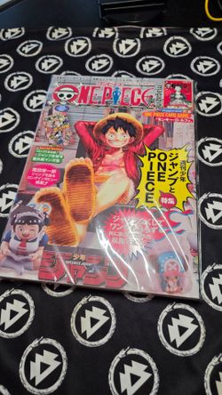 One Piece Magazine Vol.20 with sealed Promo Card Luffy SR ST21-014 Japanese Book