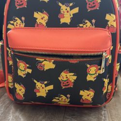 Halloween Pikachu Mini Backpack