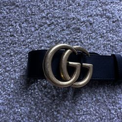 Men’s Black Gucci Belt