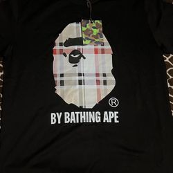 BAPE Check Tee ‘Black’