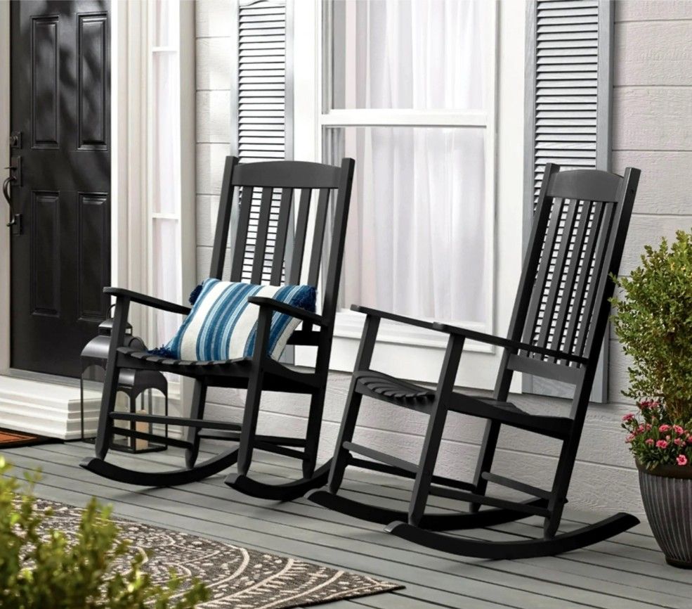 Pair of black Rocking Chairs (Multiple available)
