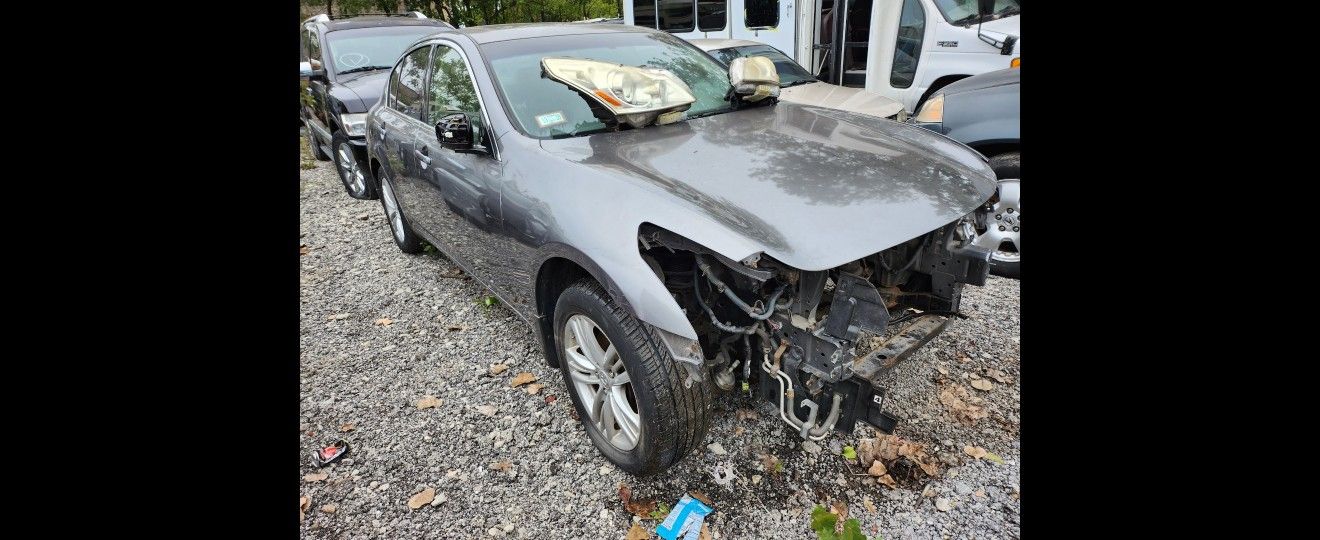 2012 Infiniti G37 Parts""