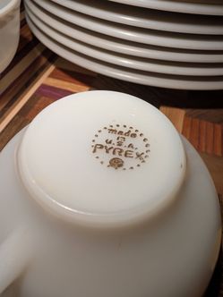 Vintage 1950's Pyrex Restaurant wear Dove Grey 22 Pieces