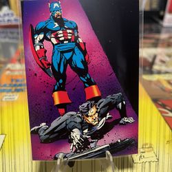 The Punisher 1992- War Journal Entry #30 - Captain America