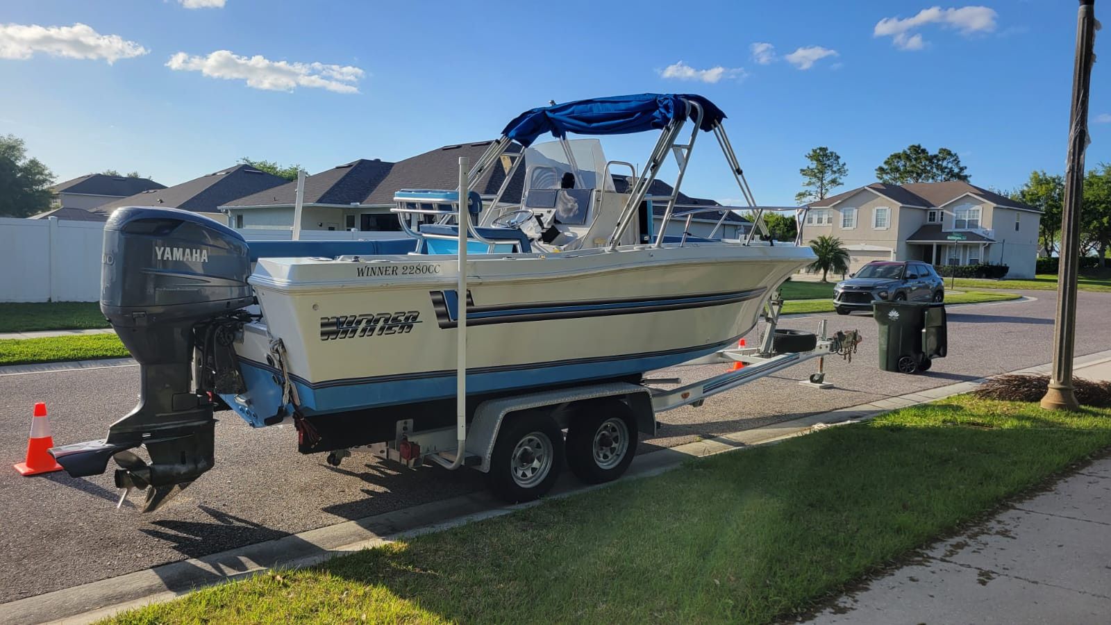 Winner 1988
22ft long
Engine Yamaha 300 year 2006