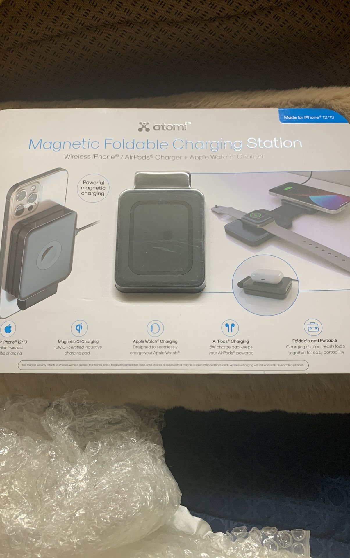 Charging Station Foldable Magnetic