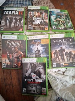 Xbox 360 Games Lot 