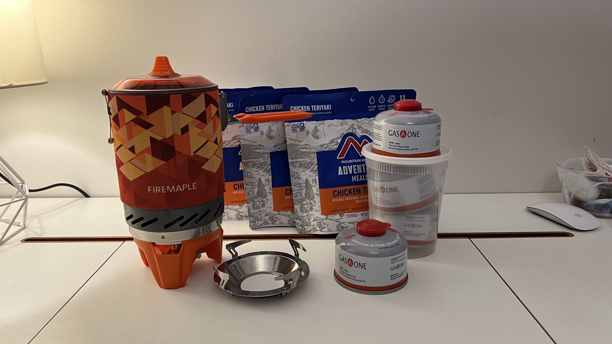 Never Used Fire Maple X2 Camping Stove With Extras!