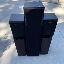 Sony Surround Sound Speakers 