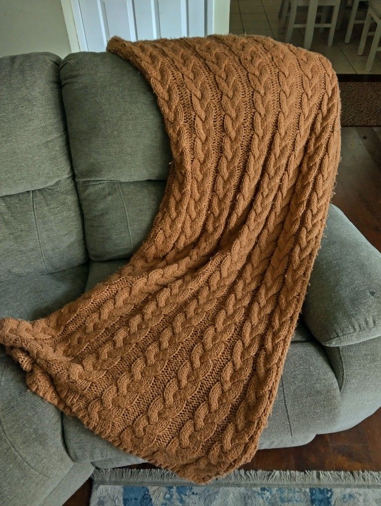 Crochet Fall Blanket 