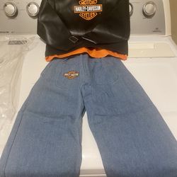 Toddler Halloween Harley Davidson Costume 1t-2t