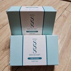 Avon Skin So Soft Original Bath Bar Soap Authentic 1997 NOS Original Formula / New Old Stock - Brand New