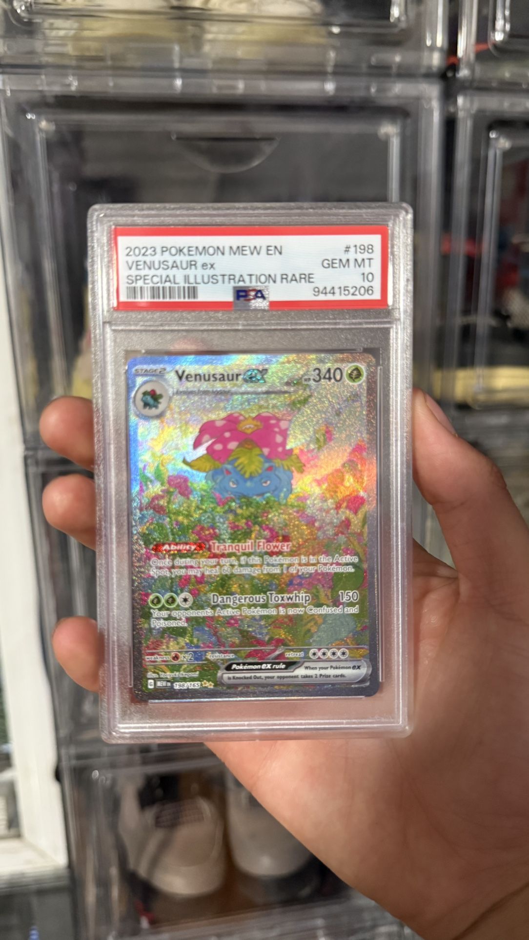 Pokemon Venusaur Ex #198 