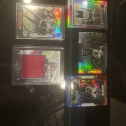 Atlanta Falcons Football Card Lot Of 5 Cards
