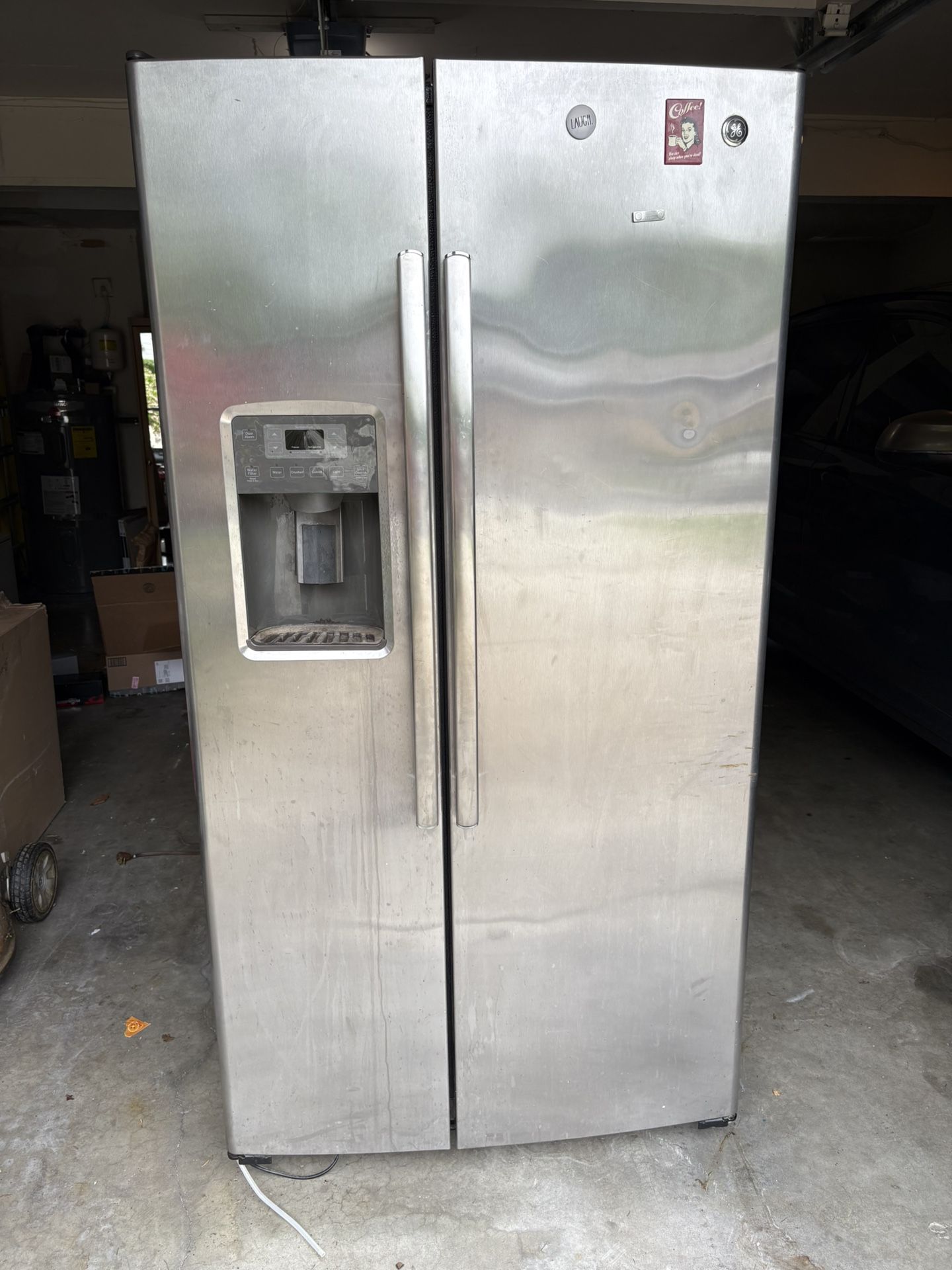 Garage fridge