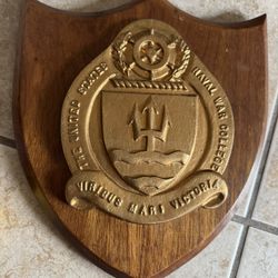 United States Naval War College Wall Plaque