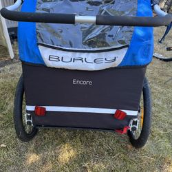 Burley Encore Double Biking And Jogging Stroller
