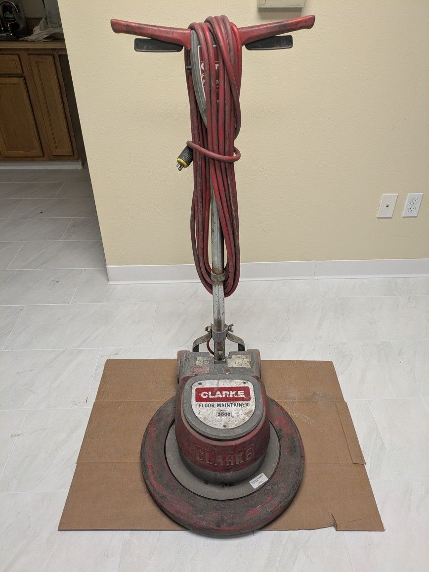 Clarke 20" Floor Buffer Scrubber