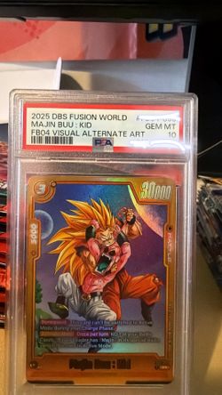 Majin Buu Kid FB04-095 Alternate Art Ultra Limit Dragon Ball Fusion World