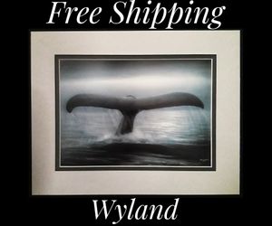 Wyland, 11" x 14" Fine Art Calender Print. Mounted on Acid Free Foam Core. Double Matted on Acid Free Matt Board
