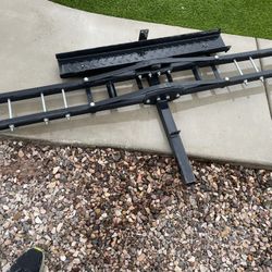 Motorcycle Hitch Carrier With Ramp