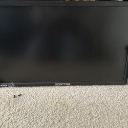 Sceptre 20 inch Widescreen LED Monitor with Built in Speakers,Lightly Used/Clean