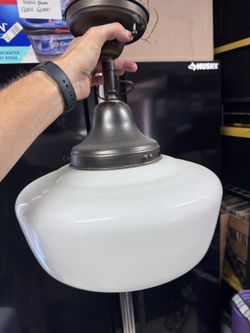 Schoolhouse Style Pendant Light
