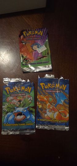 Ripped vintage packs