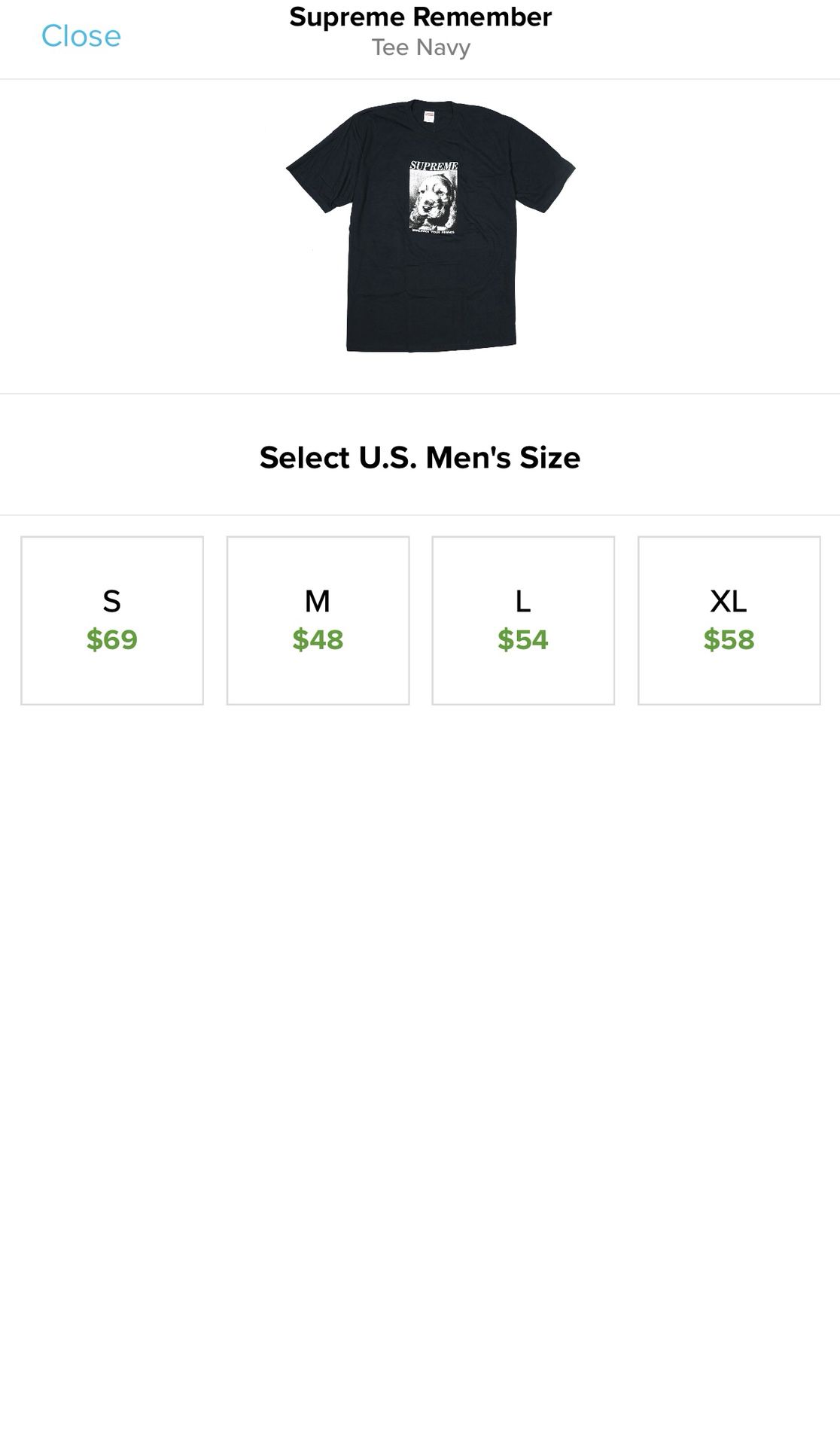 Supreme remember your friends tee for Sale in Boynton Beach, FL   OfferUp
