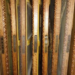  9 Antique School Relief Maps  With Storage Cabinet