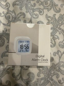 New digital alarm clock