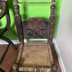 Antique 19th Century Tribal Chair Northern Pakistan 