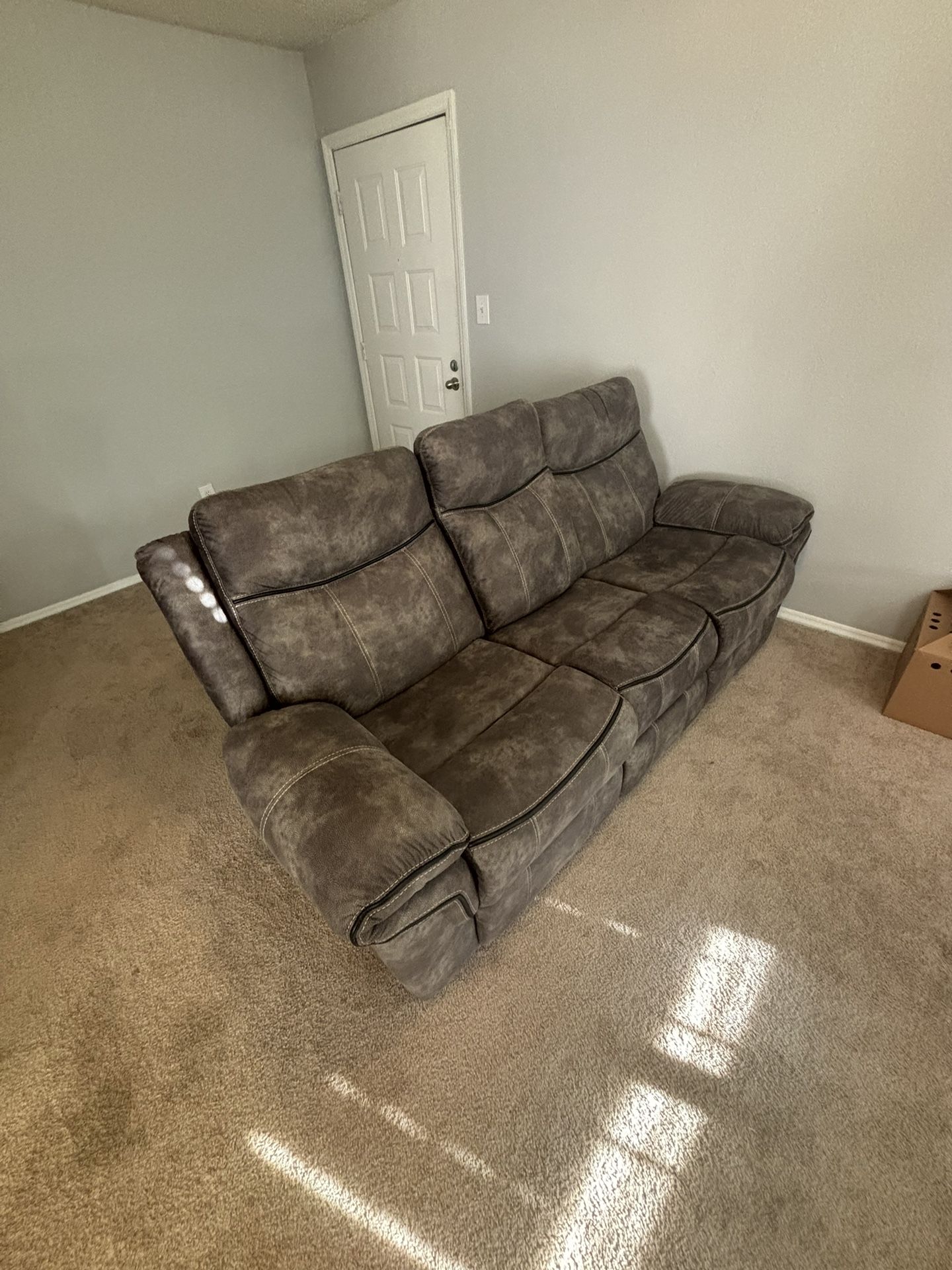 Dual Recliner Couch