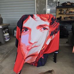 Ashton Kutcher Wall Tapestry And Pillow