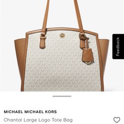 Micheal Kors Leather Bag (LIKE NEW)