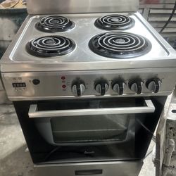 24 Inch Electric Stainless Steel Stove, Range , Estufa